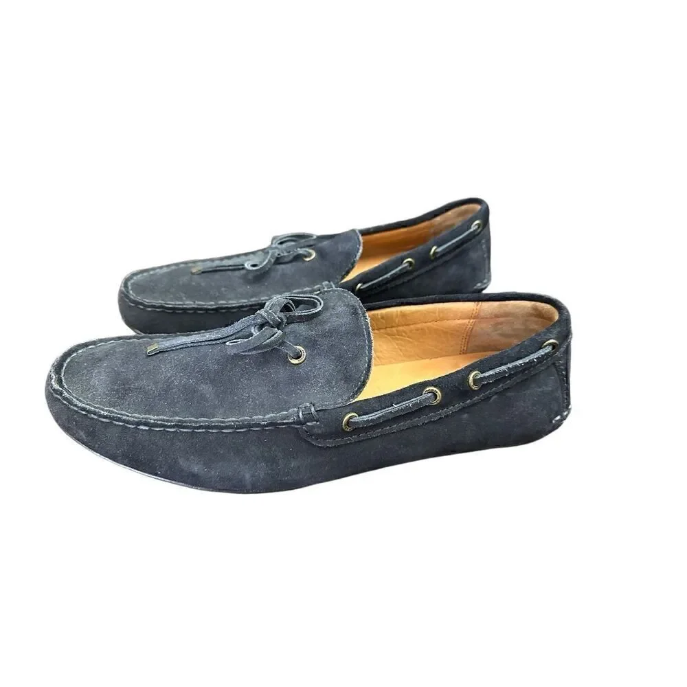 COACH  New York Masons Mens Suede Driving Loafer Size 12